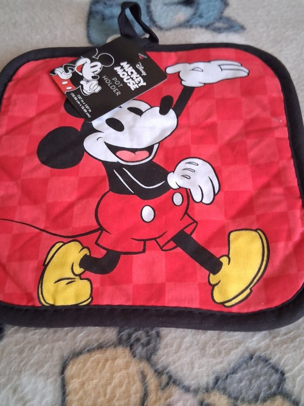 brand new collectors item mickey mouse pot holder